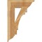 Ekena Millwork Merced Traditional Rough Sawn Bracket, Western Red Cedar, 6"W x 22"D x 34"H BKT06X22X34MRC01RWR - alternate 2